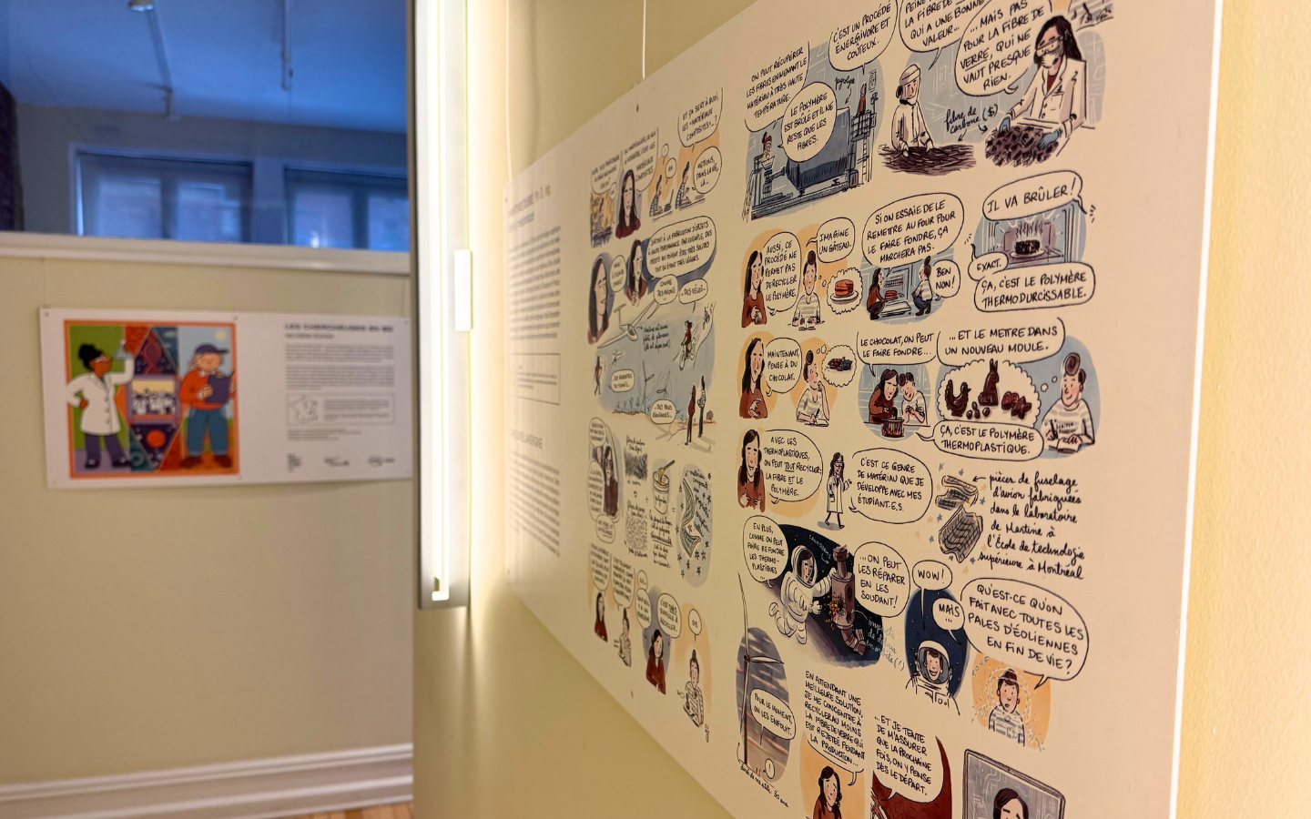 Exposition “Les Chercheuses en BD” : la science racontée par des femmes et illustrée en bande dessinée