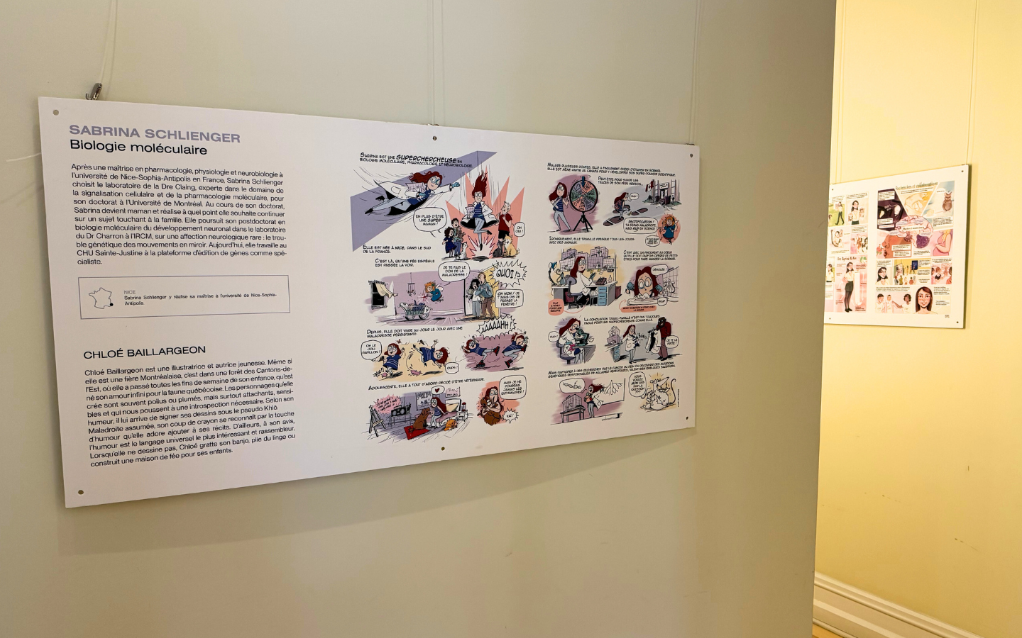 Exposition “Les Chercheuses en BD” : la science racontée par des femmes et illustrée en bande dessinée