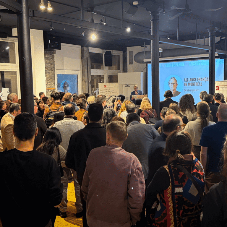 Inauguration de l'espace culturel de l'Alliance Française de Montréal