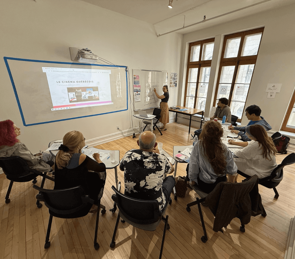 Matin d’apprentissage avec l’enseignante Maud