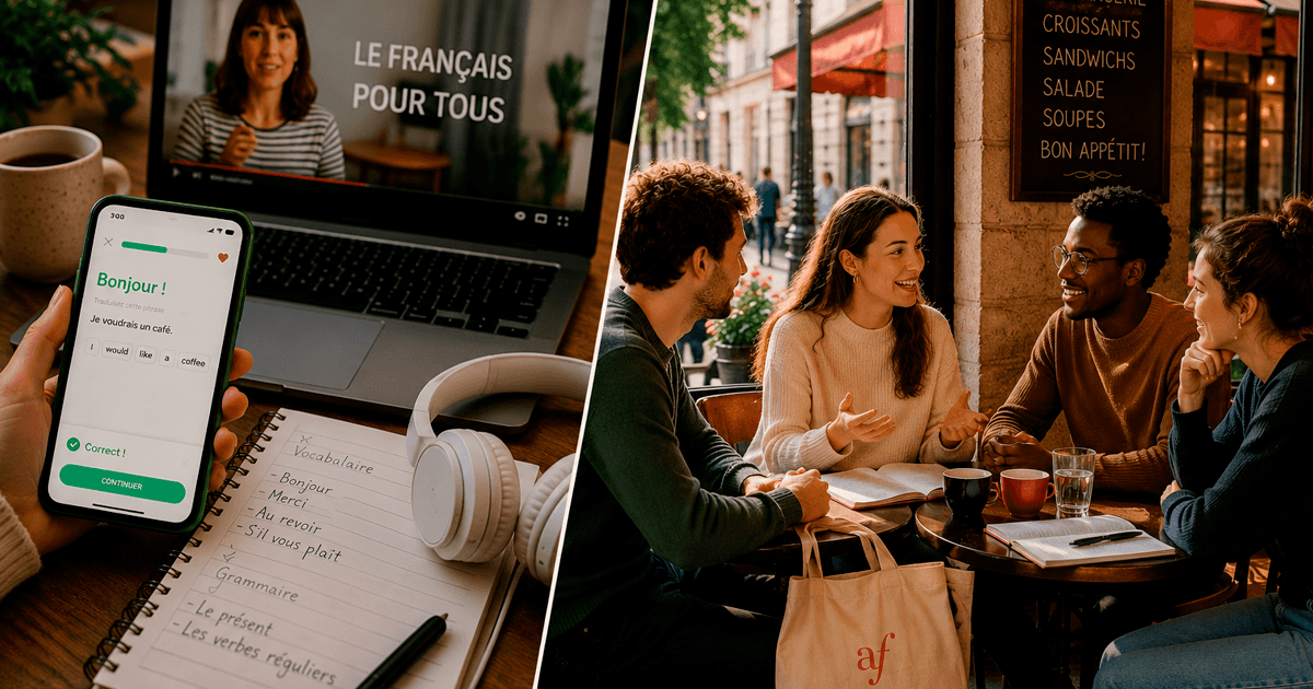 Apps, Videos or a French School Why Students Choose the Alliance Française de Montréal
