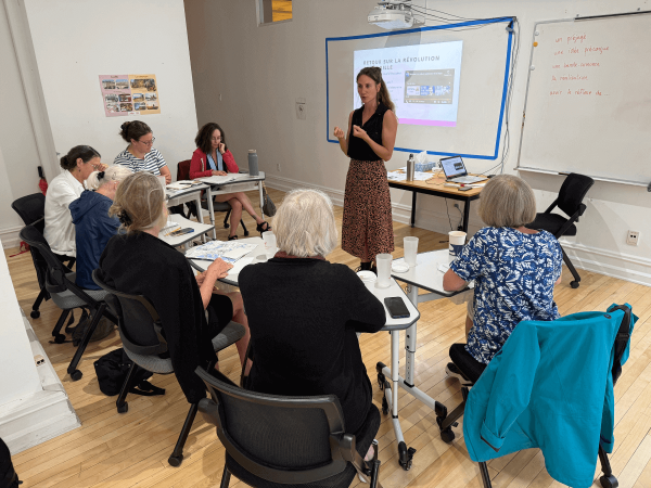 Cours B2 de l'immersion francophone de l'été 2025